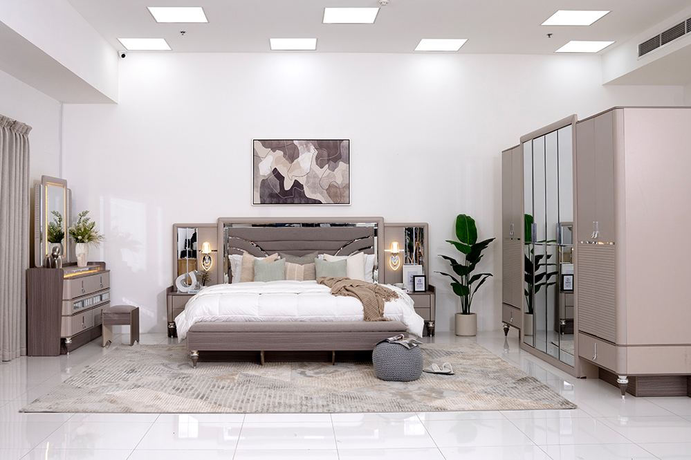 Asher 6 pcs Bedroom Set With Hydraulic Storage