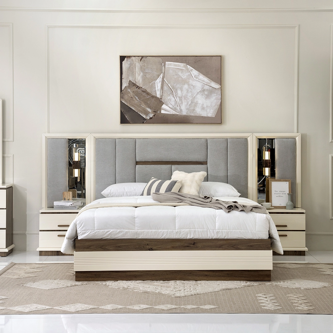 Audace 6-Piece King Bedroom Set-180*200 cm