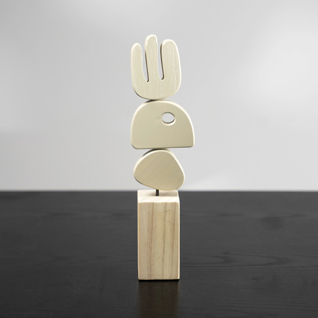 Auden wooden accent 8X5X29cm