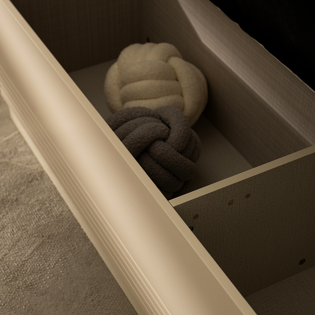 Breezy 6 pcs King Bedroom Set With Hydraulic Storage-180*200 - Image 10