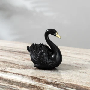 Blake resin swan figurine 11.7×7.5×12