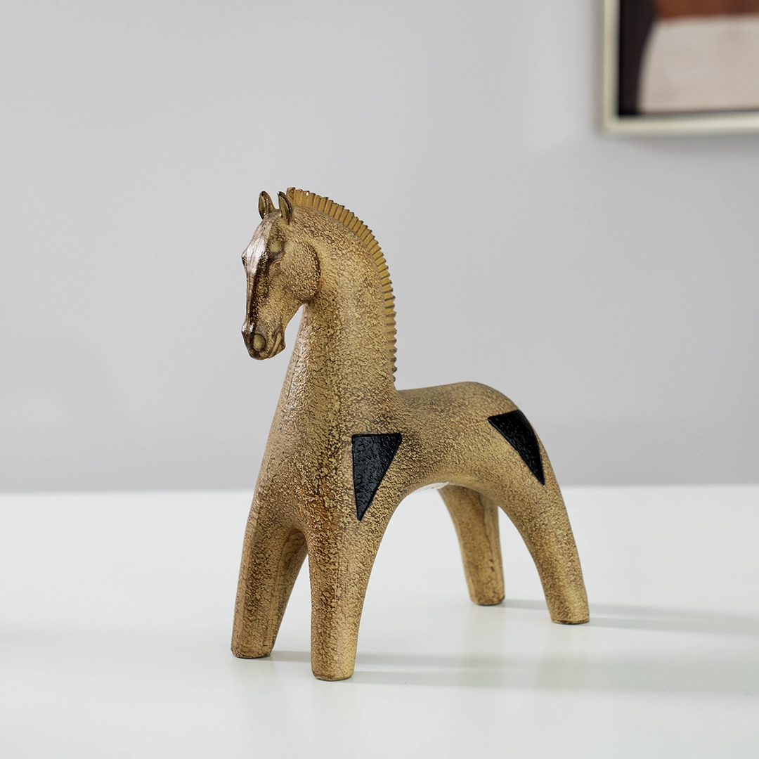 Blake resin textured horse 22.3×8.8×25.5 cm