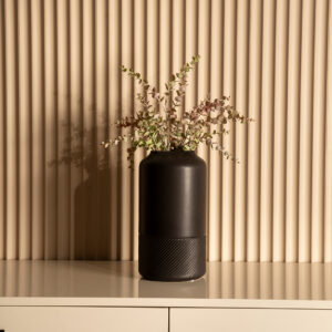 Blenka Ceramic Black Vase- 30 cm