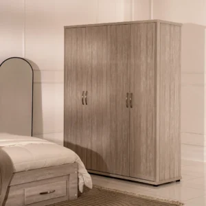 Como 4 Door Wardrobe-Grey