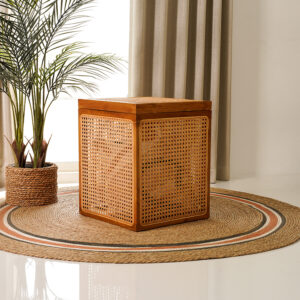 Country Box Square-Rattan Top