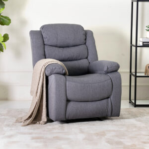 Davis Electric Recliner- Dark Grey
