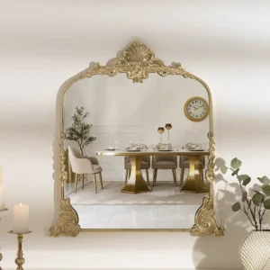 Deyna decorative metal wall mirror 81.3*90.8*4.4 cm