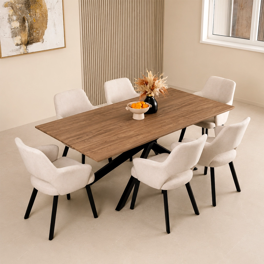Tom 6-Seater Dining Set