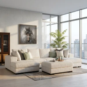 Drift Corner Sofa With Ottoman