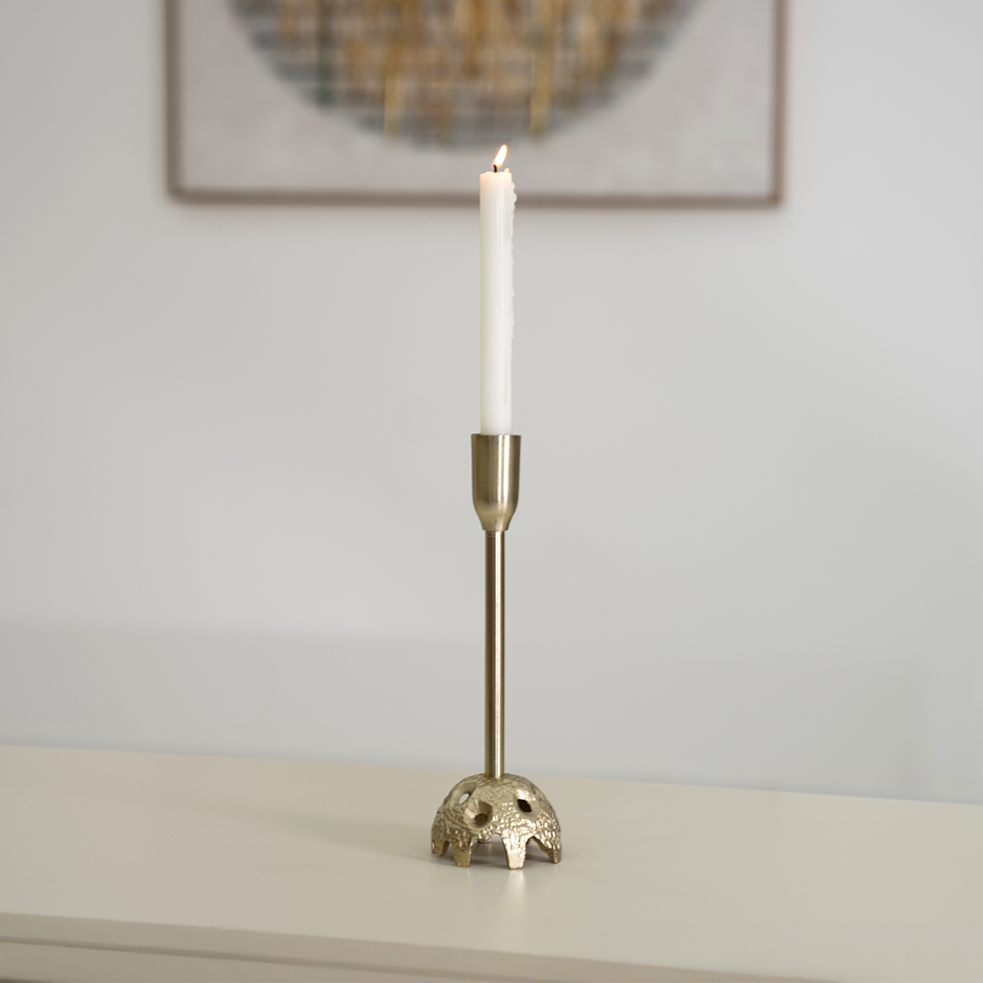 Ernid metal taper candle holder ? 27 cm