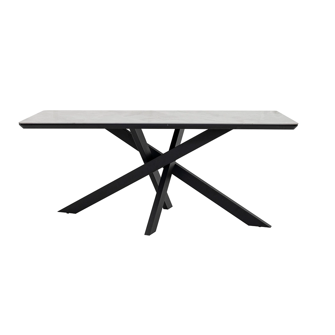 Florence 6-Seater Dining Set-Grey - Image 4