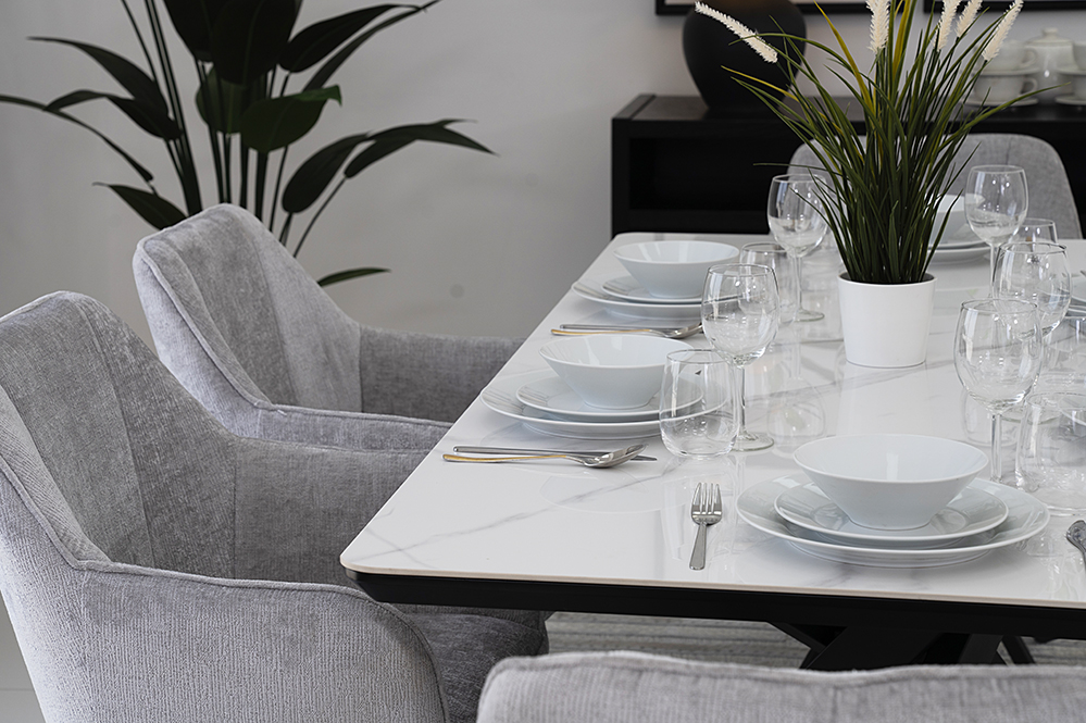 Florence 6-Seater Dining Set - Image 7