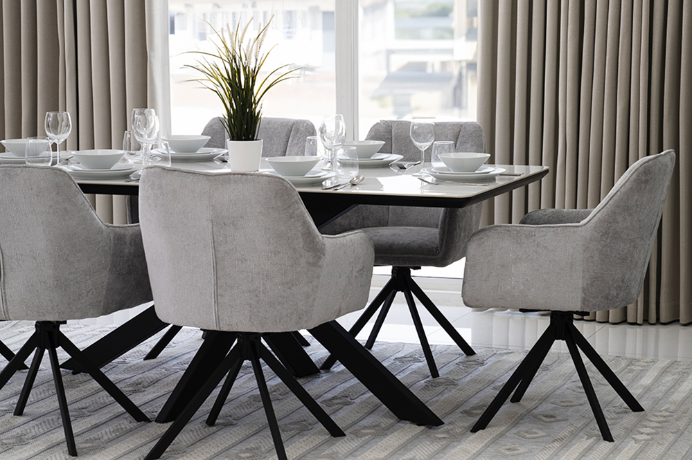 Florence 6-Seater Dining Set - Image 9