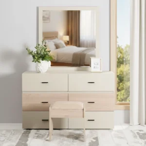 Helio Dresser with Mirror