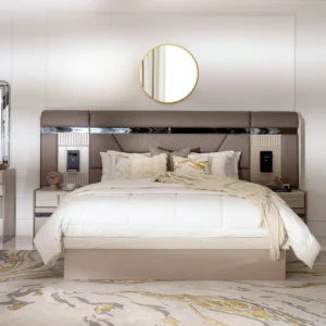 Irvine 7-Piece King Bedroom Set With Hydraulic Storage-180*200 cm