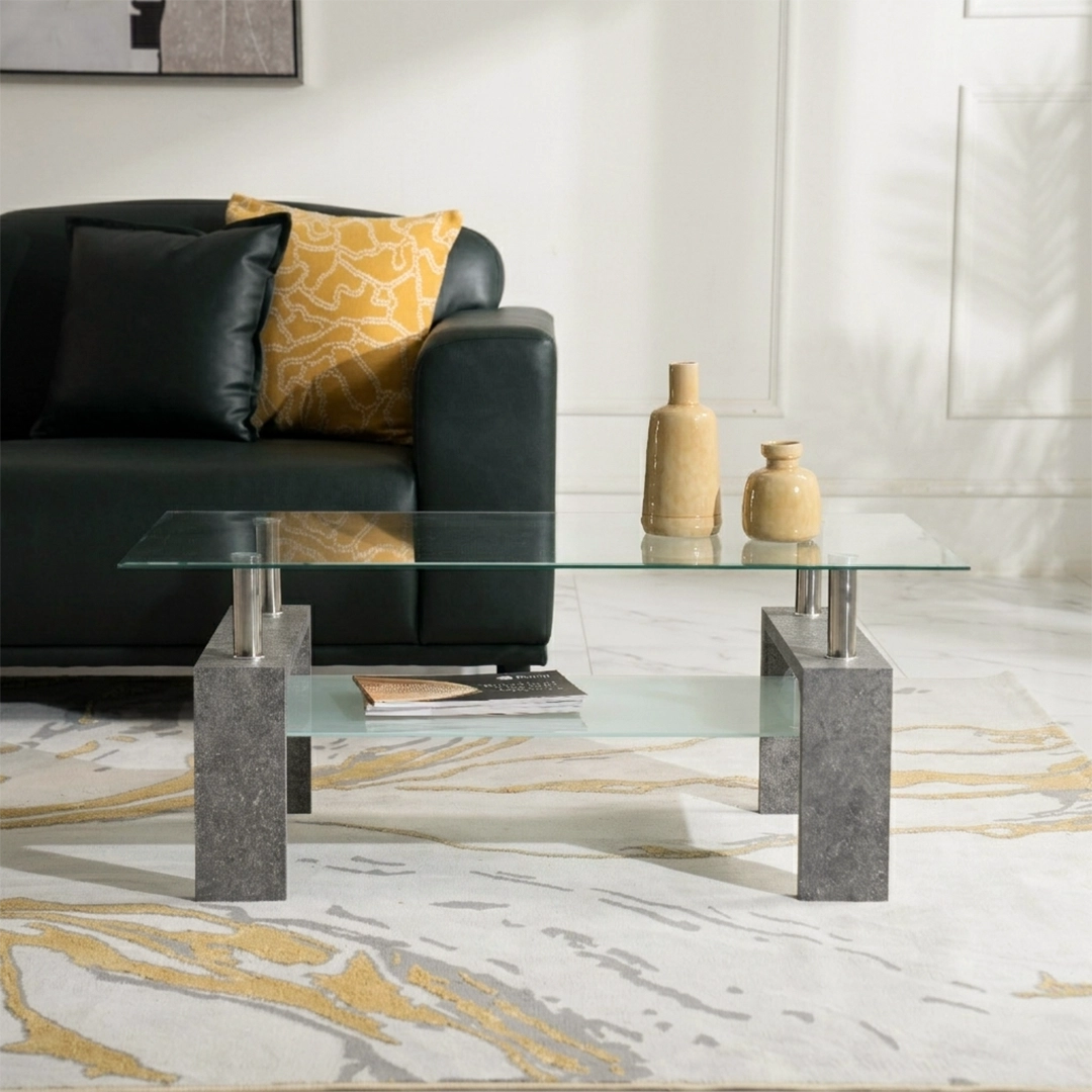 Lucas Coffee Table-Grey