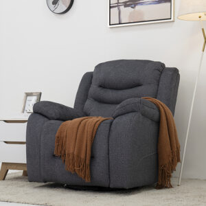 Madrid Recliner Rocker Sofa-Grey