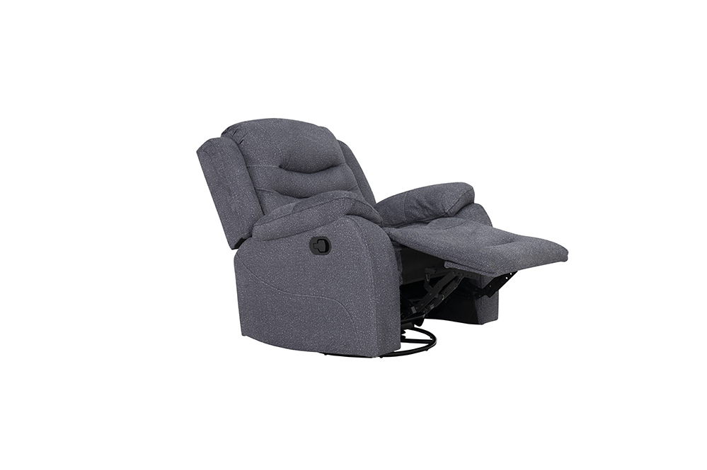 Madrid Recliner Rocker Sofa-Grey - Image 5