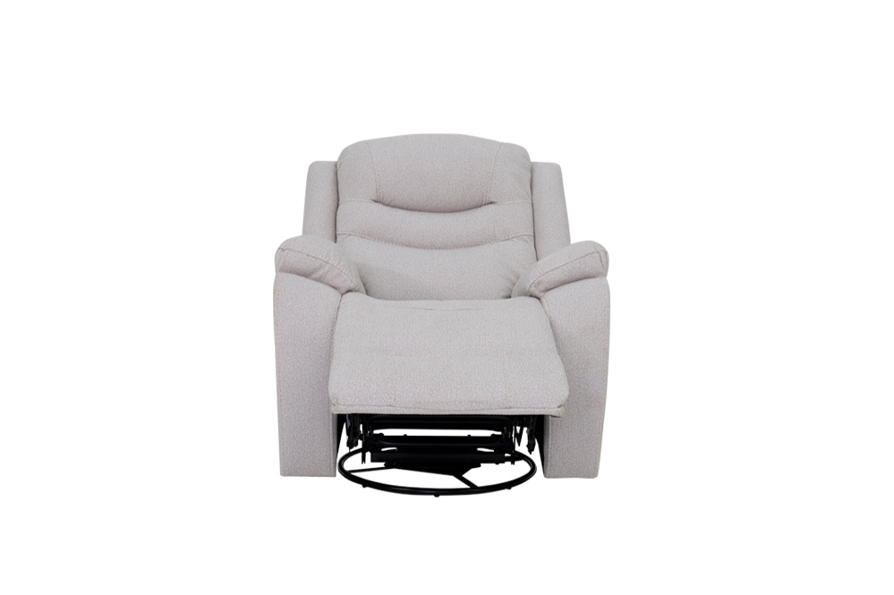 Madrid Recliner Rocker Sofa-Beige - Image 4