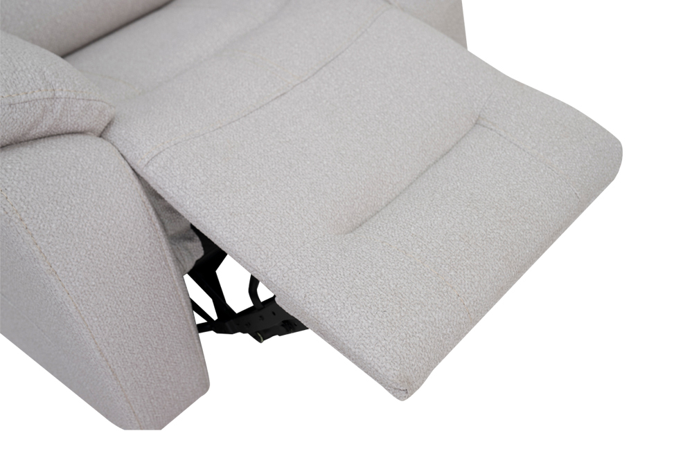 Madrid Recliner Rocker Sofa-Beige - Image 9