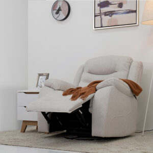 Madrid Recliner Rocker Sofa-Beige