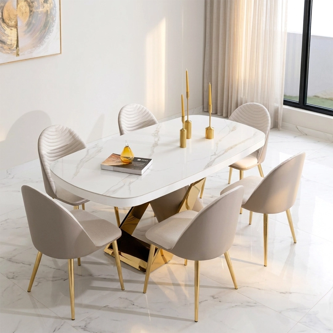 Malcolm 6-Seater Dining Set