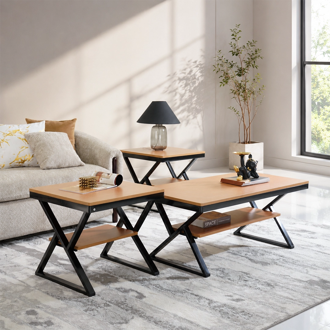 Nile 3-piece Coffee Table Set