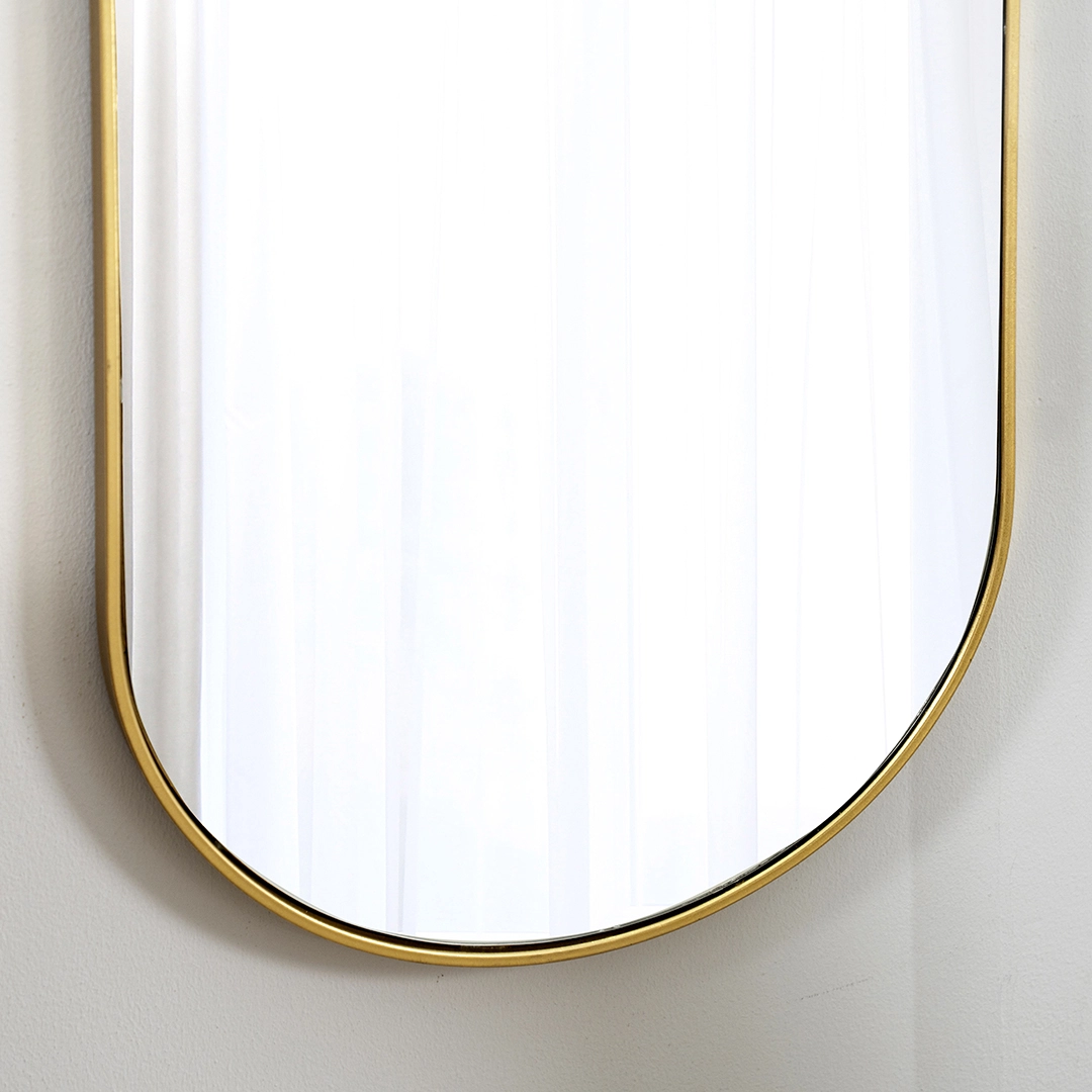 Novo metal wall mirror gold 50*2.8*160 cm - Image 3