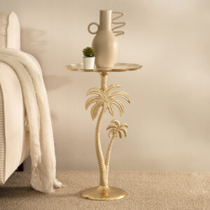 Palm Tree Accent Table