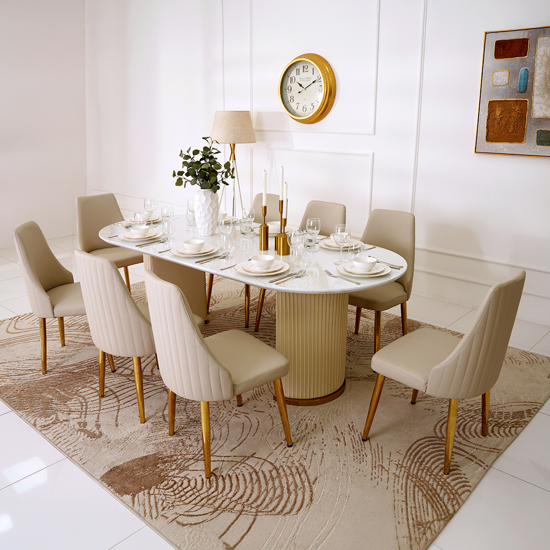 Pearl 8 Seater Dining Set