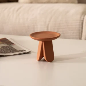 Quinn ceramic mini deco plate 10.8*10.8*9.2 cm