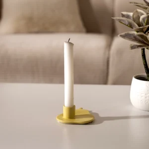 Quinn ceramic pear candle holder 11*11*3.3 cm