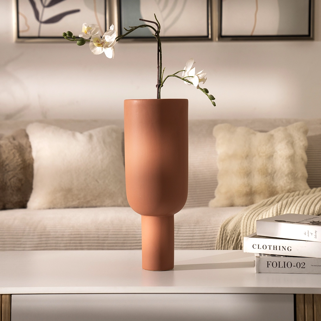 Quinn ceramic vase 17*17*45.5 cm