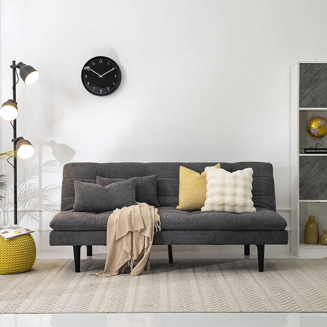 Sevina Sofa Bed-Dark Grey
