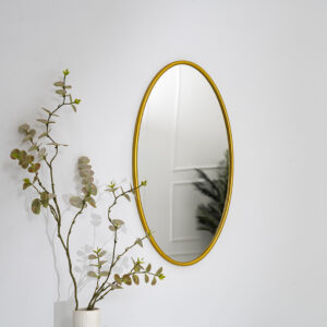 sierra decorative wall mirror gold 35.5×1.6x60cm