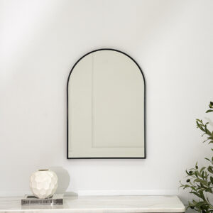 Sierra metal wall mirror black 50x70x2.5cm