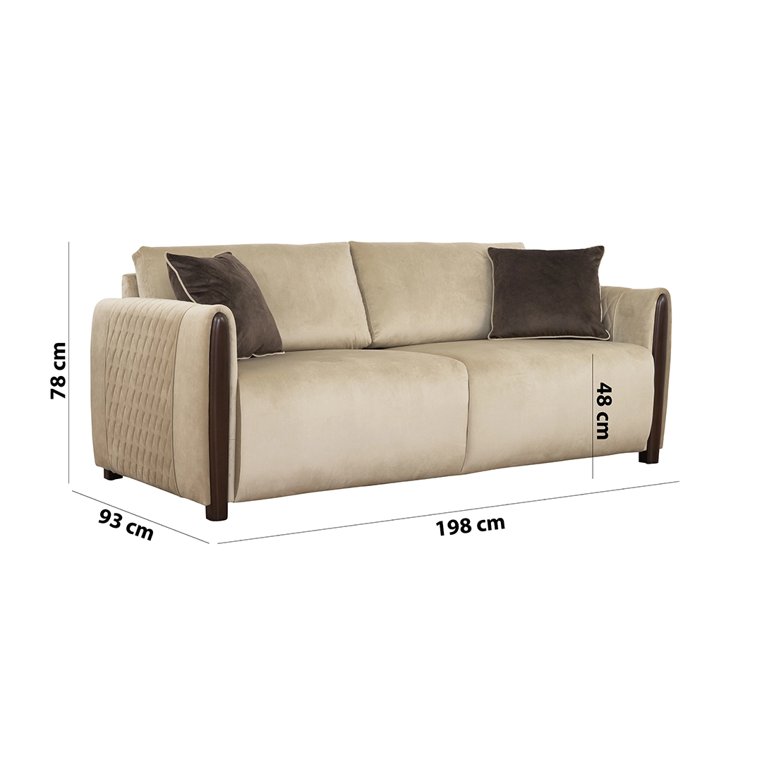 The Samson 3-Seater Sofa - Image 2