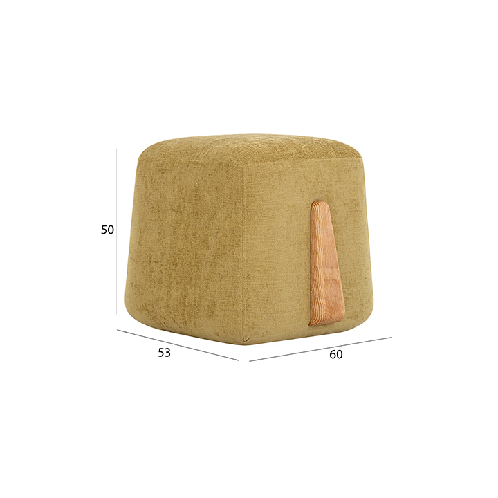 Dante Square Pouffe - Image 2