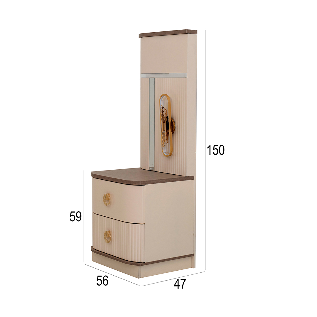 Breezy 6 pcs King Bedroom Set With Hydraulic Storage-180*200 - Image 20