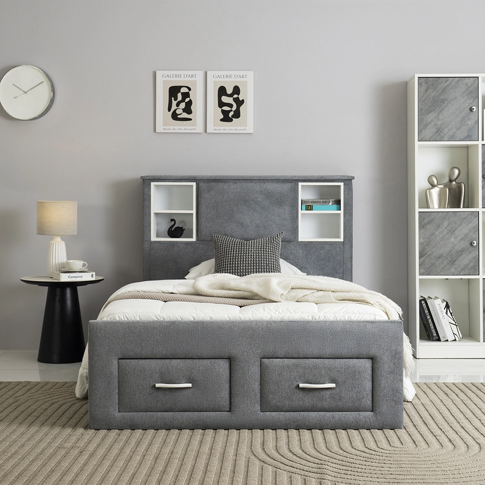 The Ledge Bed With Drawers