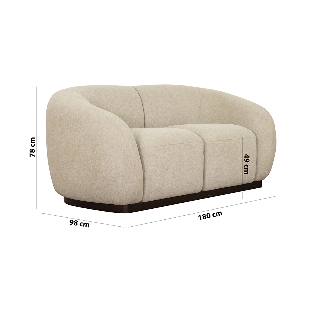 The Zayn 2-Seater Sofa - Image 2