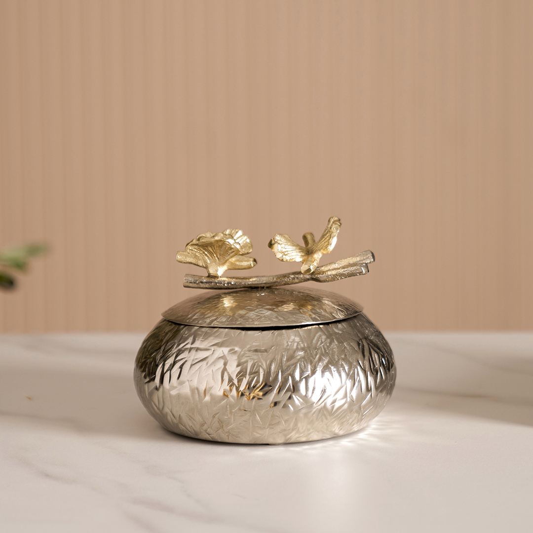 Twine Metal Deco Jar