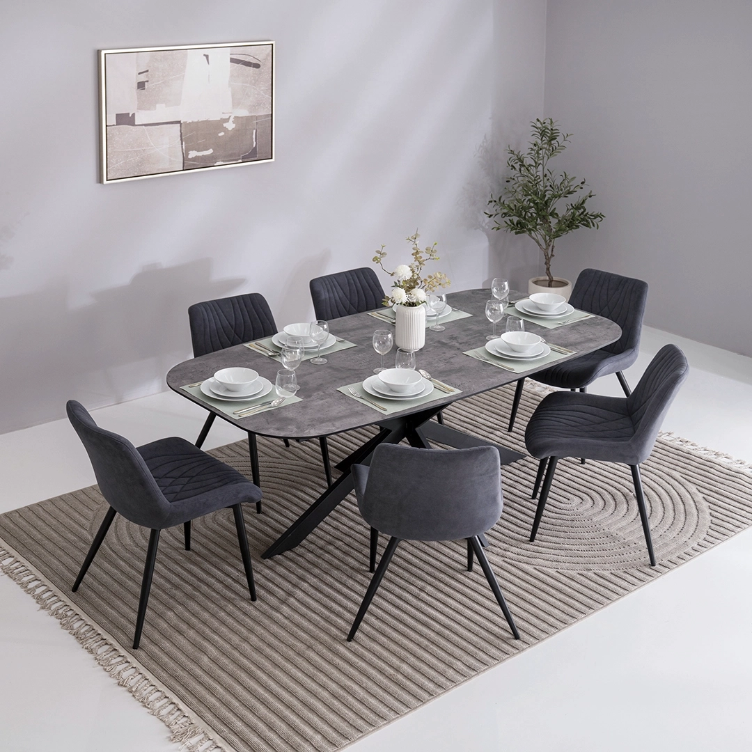 Diamond 6-Seater Dining Set