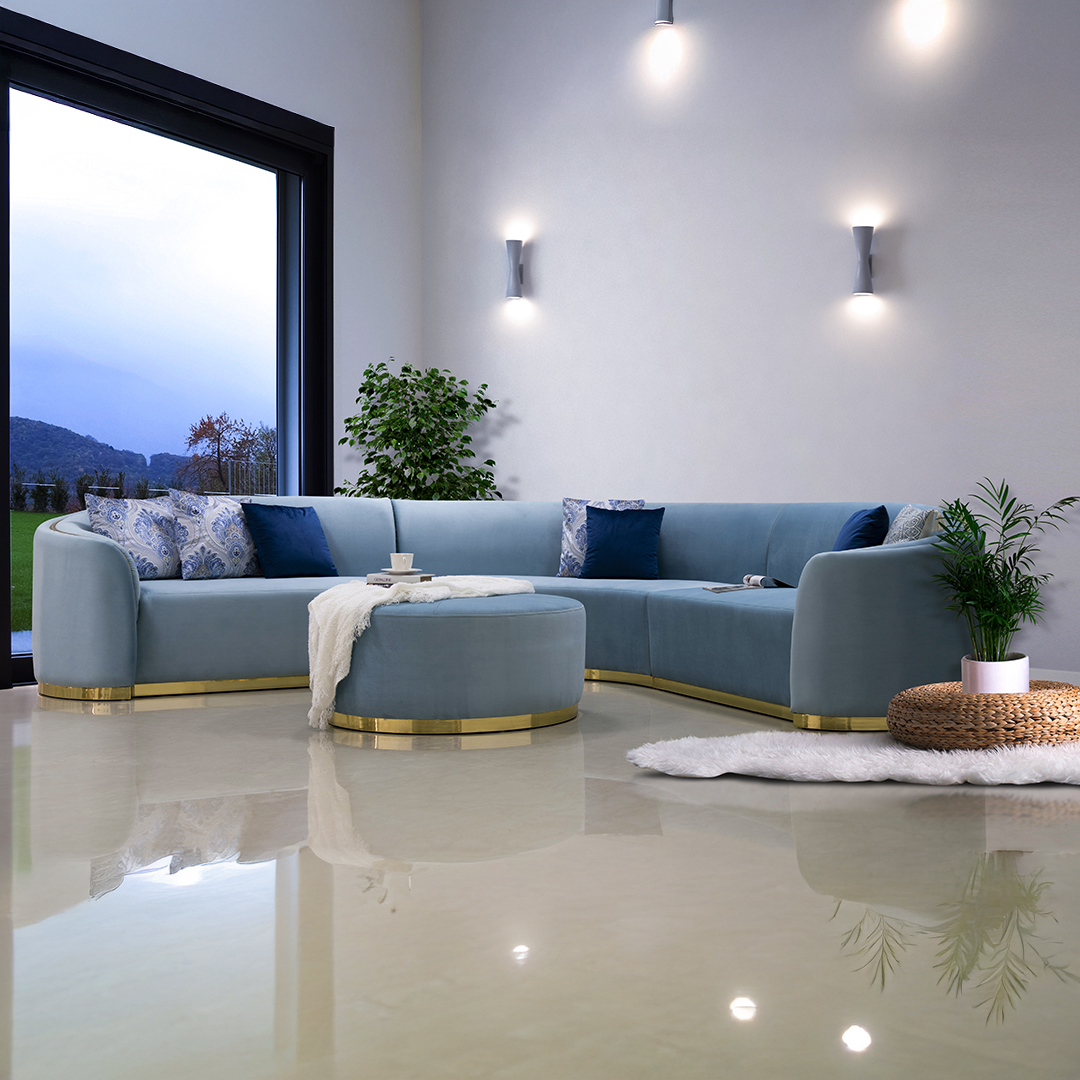 Figo Corner Sofa with Ottoman