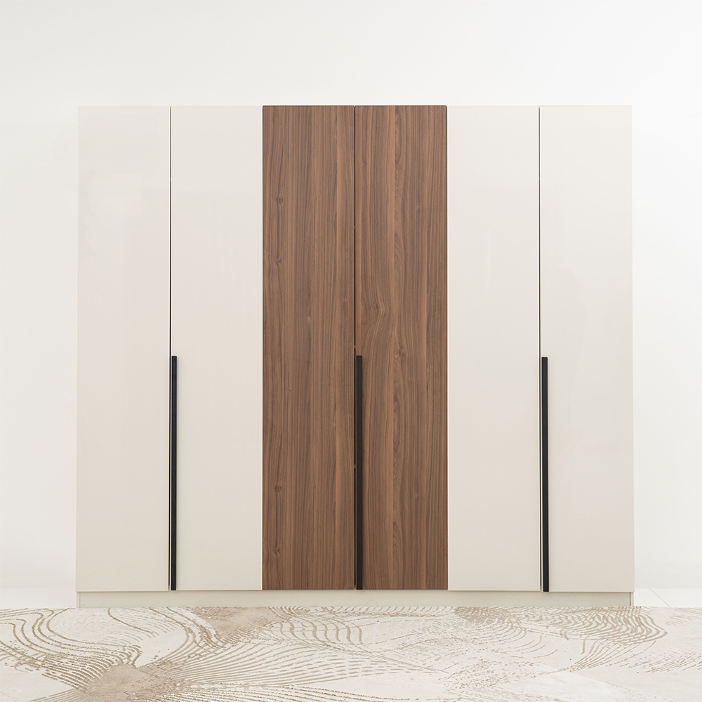 Kaspar 6 Door Wardrobe