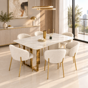 Luxotic 6-Seater Dining Set