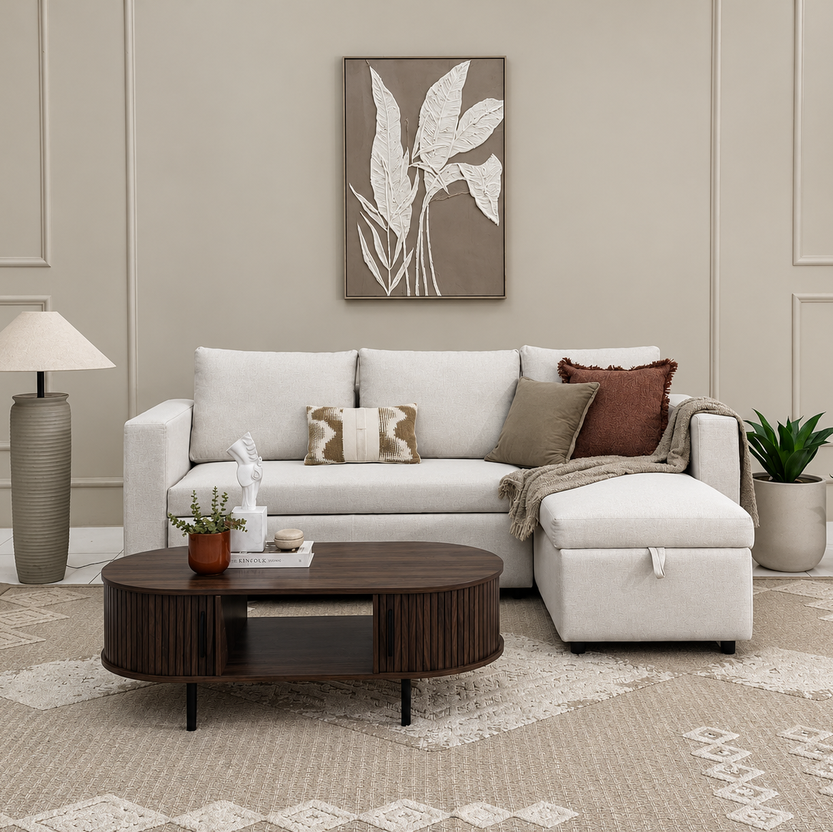 Stella Corner Sofa Bed With Storage