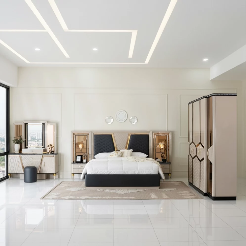 Jude 6-Piece King Bedroom Set-180*200 cm