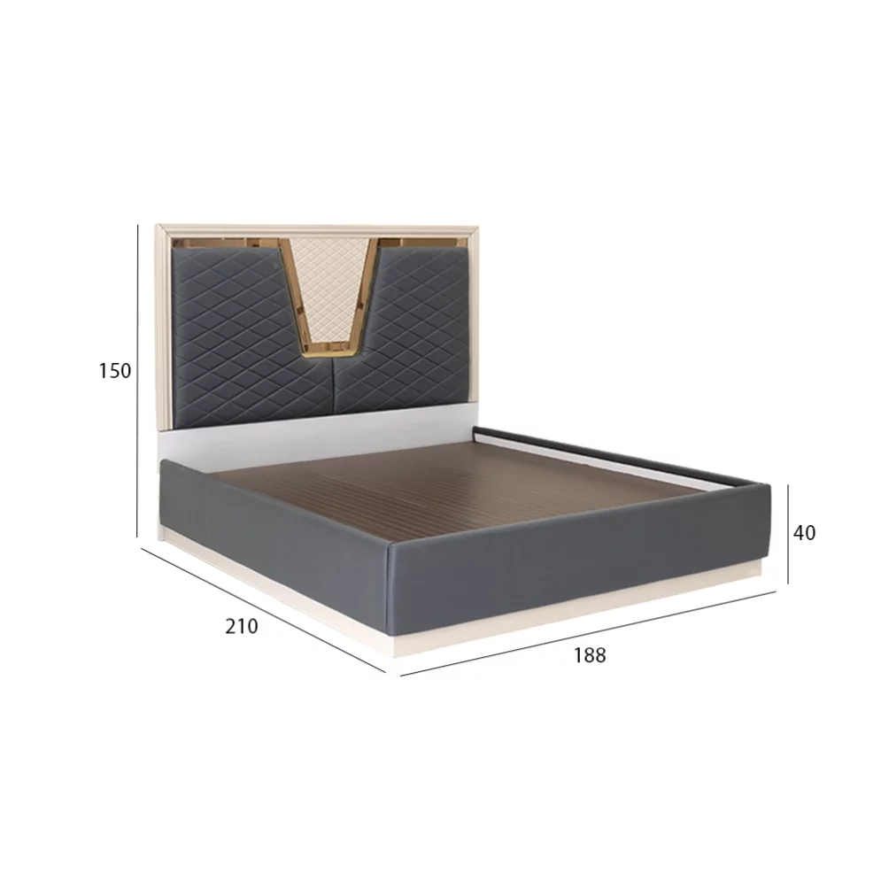 Jude 6-Piece King Bedroom Set-180*200 cm