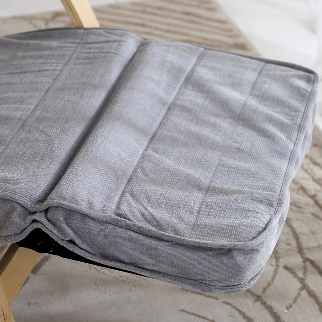 KANGBO A1011 ROCKING CHAIR COL LIGHT GREY (5) KANGBO A1011 ROCKING CHAIR COL LIGHT GREY (5)